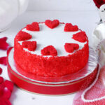 Red Valvet with Cream Cheese Icing Cake